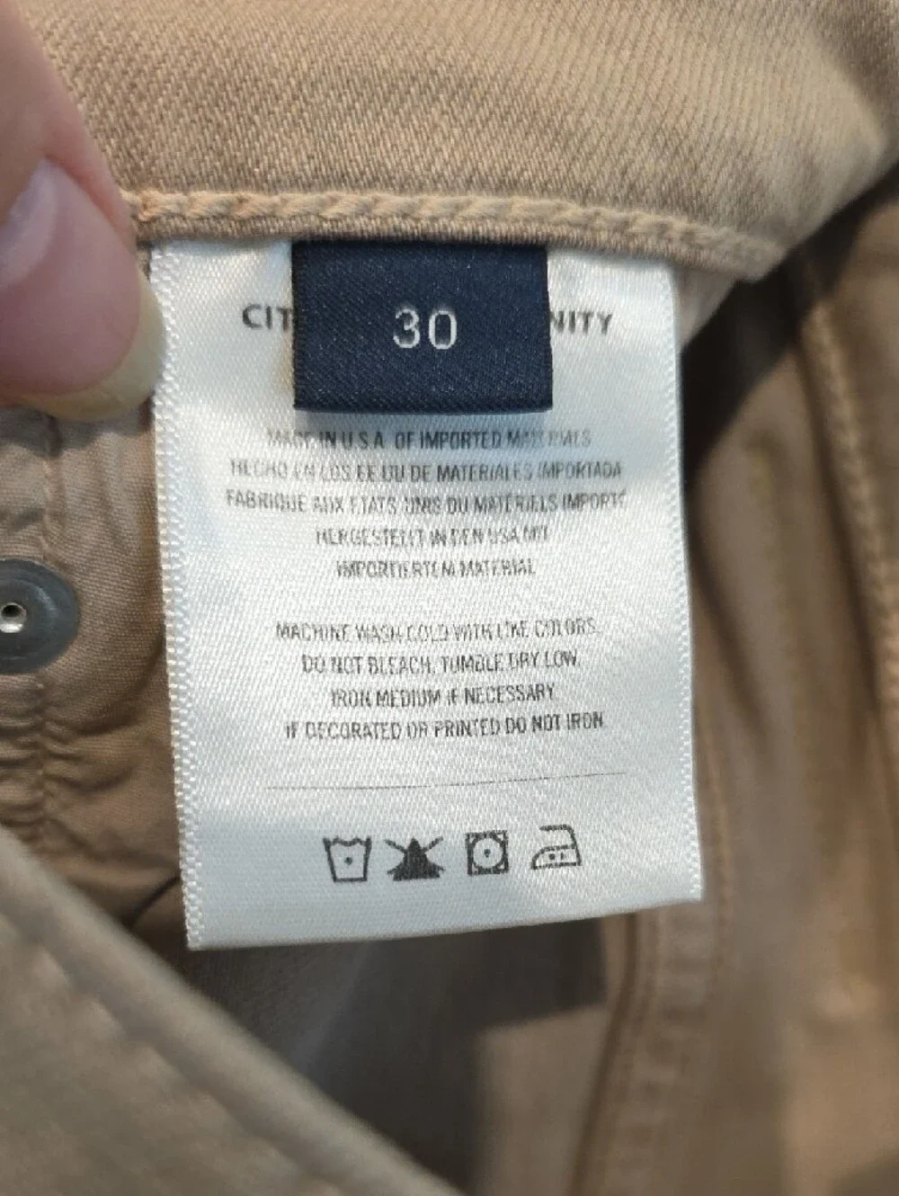 NEW CITIZENS OF HUMANITY THE GAGE SLIM STRAIGH SFT WELT JEANS IN ABBOT SIZE 30